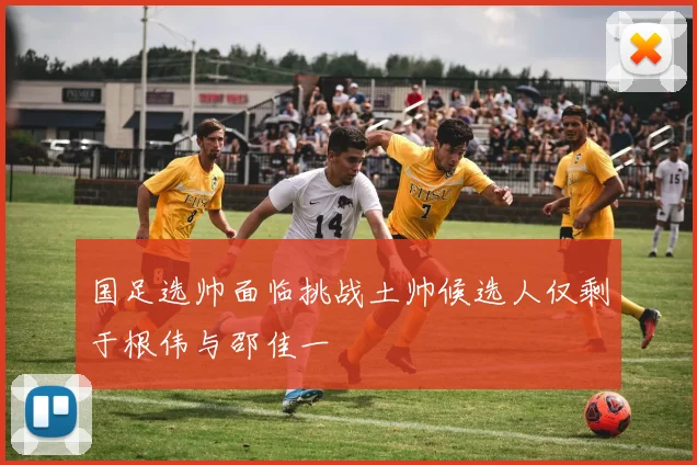 国足选帅面临挑战土帅候选人仅剩于根伟与邵佳一