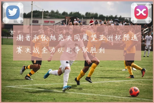 谢晋和张旭尧共同展望亚洲杯预选赛决战全力以赴争取胜利